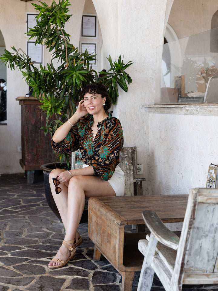 Susi Batik Blouse - Jembong Print