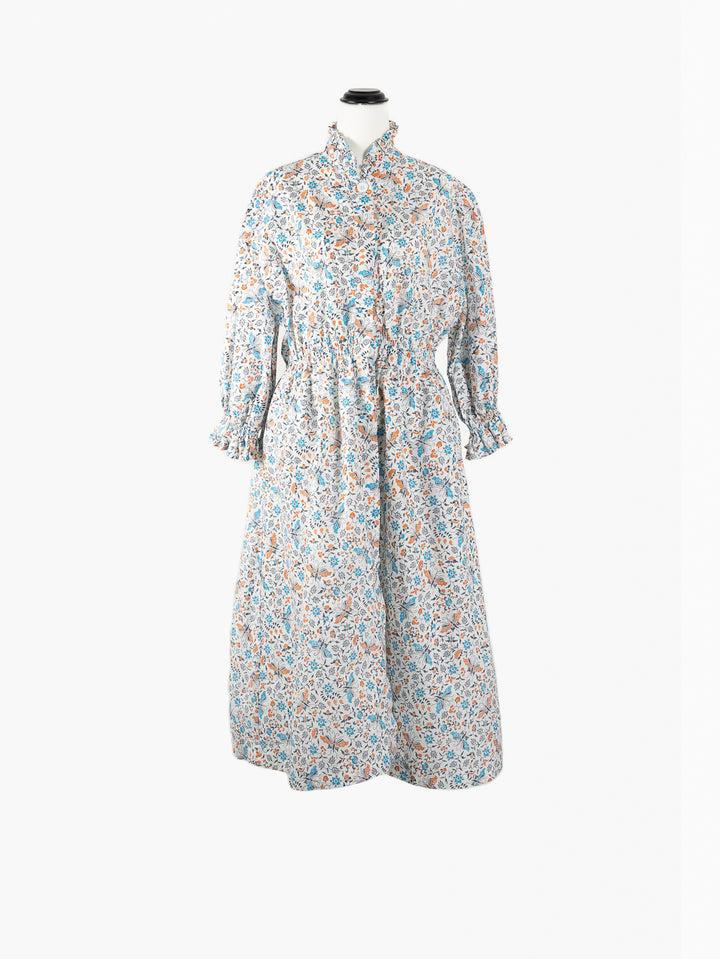 Cinta Batik Midi Dress - Kanto Lampo Print