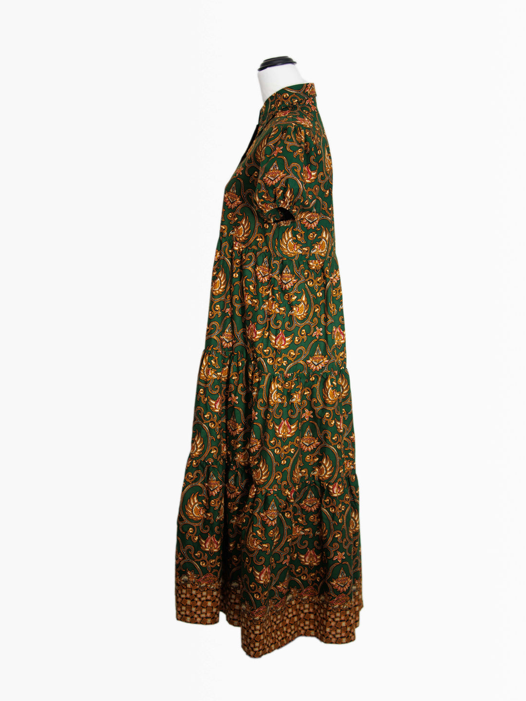 Batik Midi Dress Aulia side view