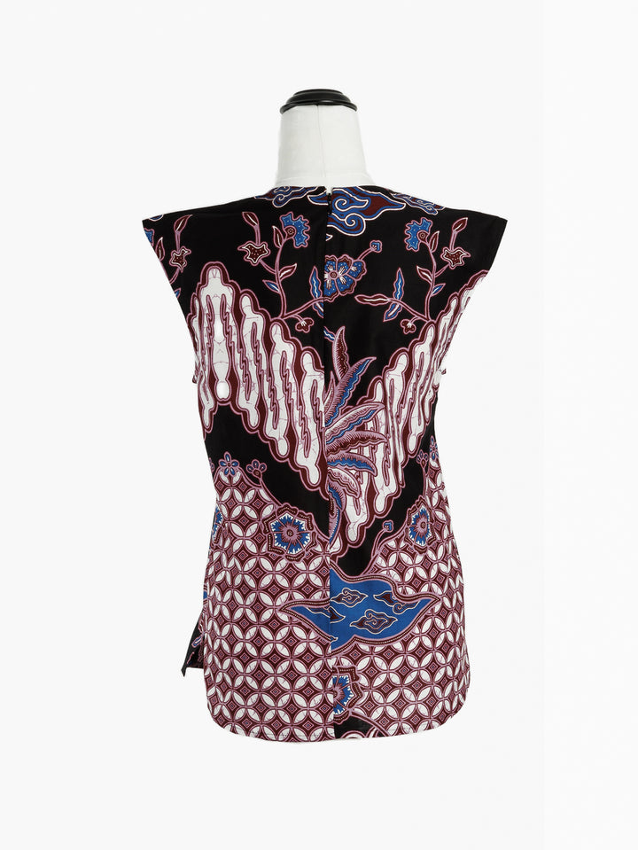 Sita Batik Shell Top - Banyumala Print