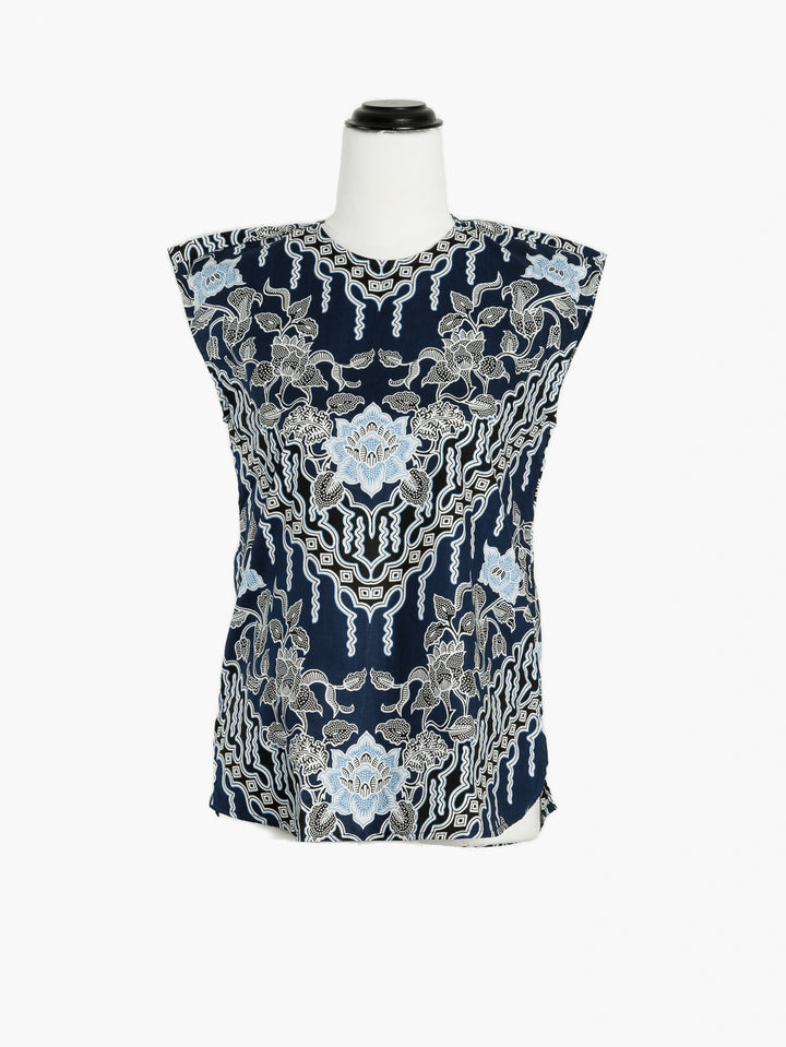 Sita Batik Shell Top - Gitgit Print