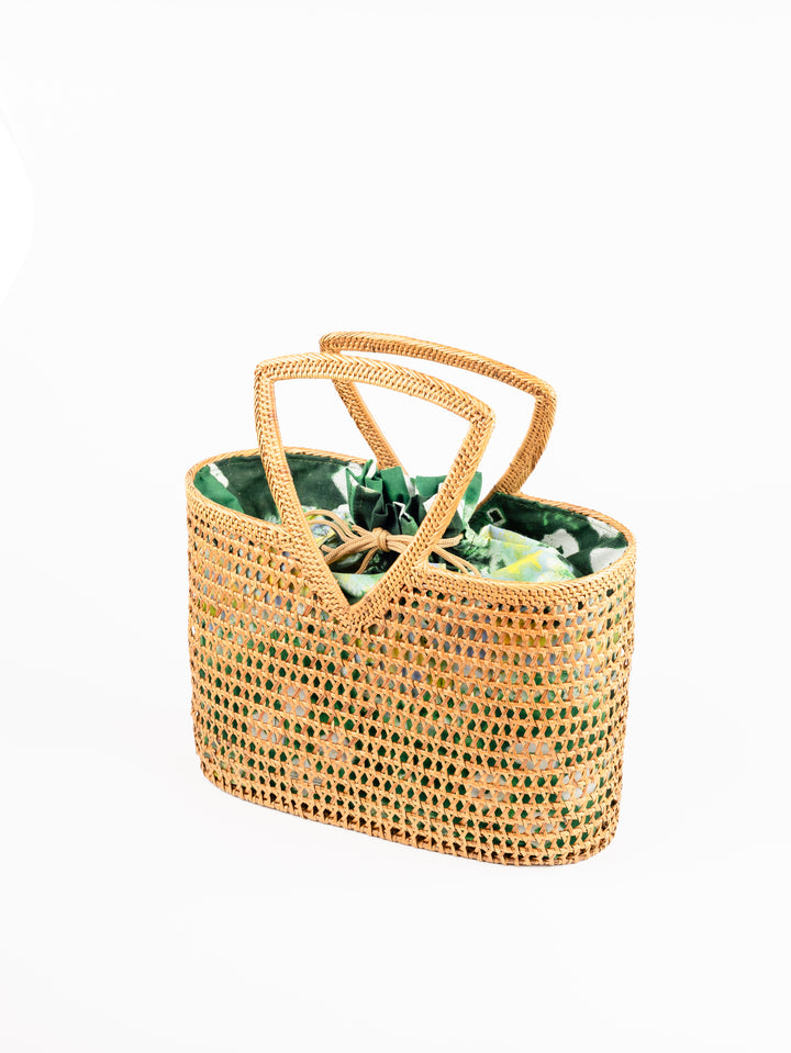 Sulawesi Ata Rattan Bali Bag