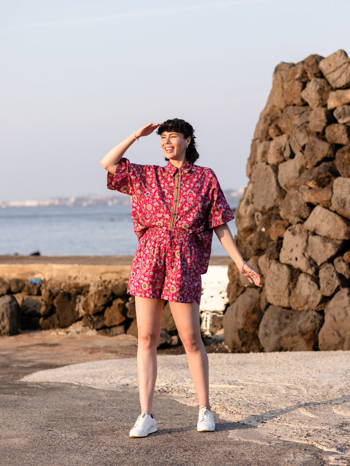 Ayu Batik Shorts - Komodo Print