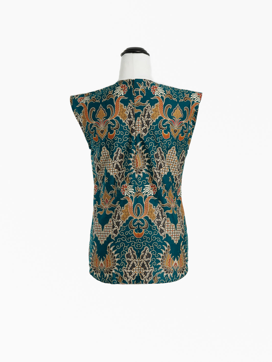 Sita Batik Shell Top - Tegenungan Print